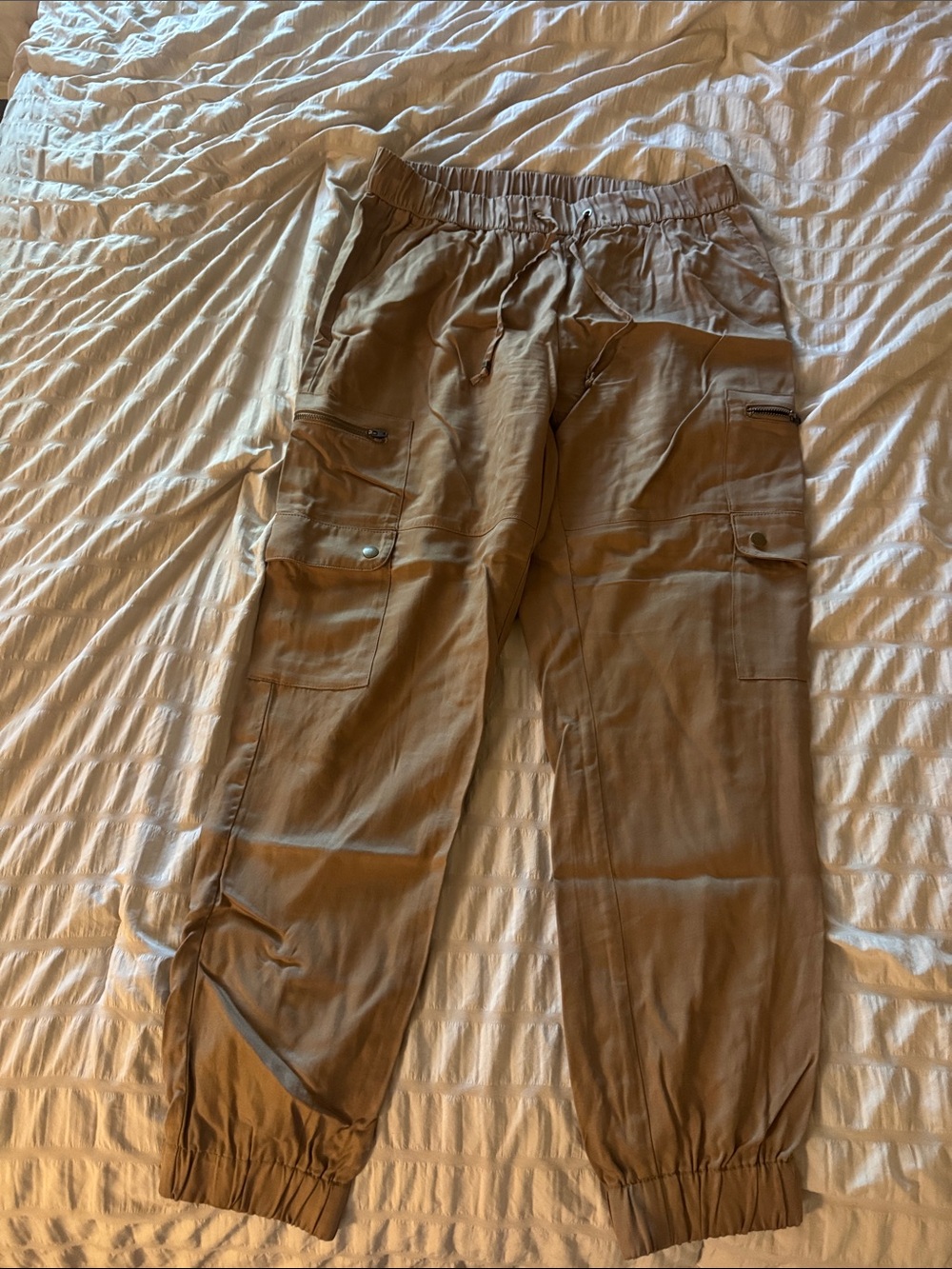 Banana Republic Khaki Cargo Jogger Pants